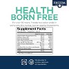 FREEDA Vitamin B Complex - Super Quints B-50 - Kosher Super B Complex Supplement for Women & Men with Vitamin B1, B2, B3, B6, B12 Plus Folic Acid - 3 of 4