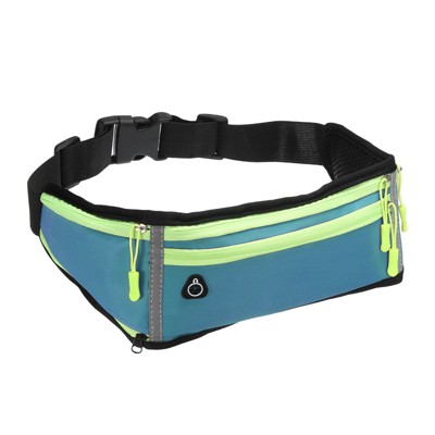 Unique Bargains Slim Waterproof Breathable Adjustable Running Waist Packs