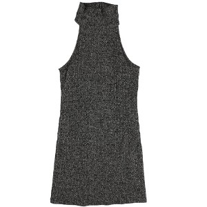 bar III Womens Knit Turtleneck Shift Dress - 1 of 2