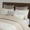 Gracie Mills Robbins Chenille Tufted 3-Piece Cotton Duvet Cover Set - 3 of 4