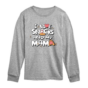 Toddler Boys' - Instant Message - Love Snacks & Mama Toddler Long ...