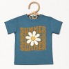 The Juniper Shop SmileyWorld Summer Wave Stacked Toddler Short Sleeve Tee - 2 of 4