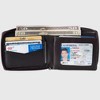 Alpine Swiss Logan Zipper Bifold Wallet For Men or Women RFID Safe Comes in a Gift Box - 2 of 4