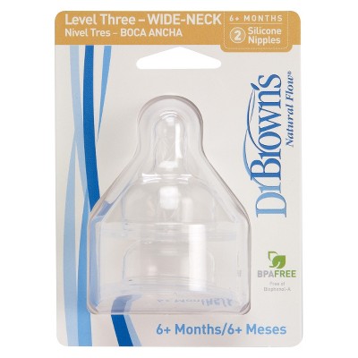level nipple dr brown's bottles