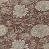 Merlot Taupe And Beige Floral Washable Indoor Outdoor Area Rug - 4 of 4