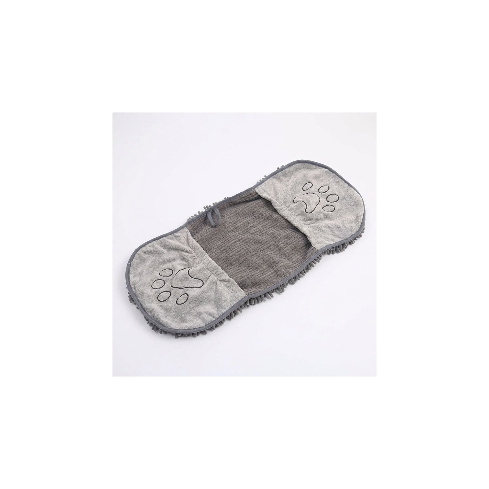 Alilang Microfiber Dog Drying Towel Mitt Super Absorbent Pet Bath Towel Fast Dry Dog Grooming Towel