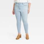 Women's High-Rise Skinny Jeans - Universal Thread™ Light Blue