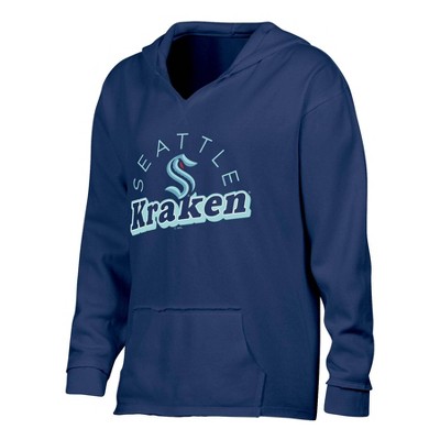 NHL Seattle Kraken Women's Dark Fleece Hooded Sweatshirt