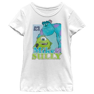 Girl's Monsters at Work Mike & Sulley Best Friends T-Shirt - 1 of 4