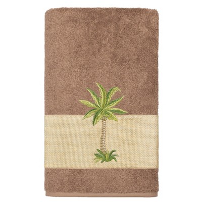 Linum Home Textiles 100% Turkish Cotton COLTON Embellished Towel Set