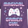 Girls' - Instant Message - Magical Gamer Girl Fitted Short Sleeve Graphic T-Shirt - 2 of 4