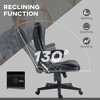 Ridstar 6 Point Vibrating Massage Office Chair with Lumbar Heat-Black - 2 of 4