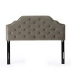 Queen/Full Killian Headboard Tufted Modern and Contemporary Upholstered Fabric Headboard-Christopher Knight Home - 2 of 4