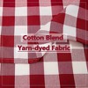 Buffalo Check Plaid Cotton Blend Kitchen Curtains - 3 of 4