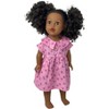 Doll Clothes Superstore Pink And Pearl Dress Also Fits 15-16 Inch Baby Dolls - 3 of 4