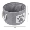 REGALWOVEN Cotton Collapsible Lightweight Spacious Storage Bin 13*8.1in 3 Pcs - 4 of 4