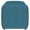 Kumasinova Modern Ottoman Bench – 54.25"W Fabric Upholstered Bed Bench, Small Round Legs, Tufted Accent Entryway Bench & Foot Stool - 3 of 4