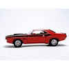 1970 Dodge Challenger T/A Orange with Black Hood and Black Stripes "NEX Models" 1/24 Diecast Model Car by Welly - 3 of 4