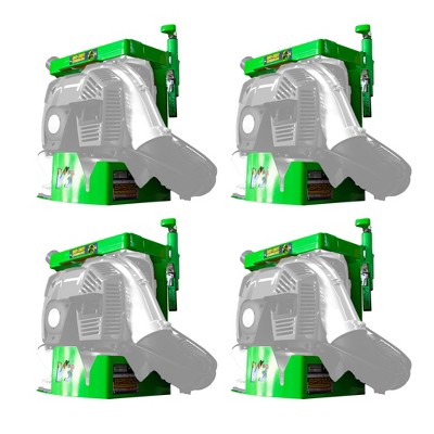 Green Touch Industries Xtreme Pro Series Backpack Leaf Blower Steel Theft Prevention Utility Storage Rack for Trailers and Garages