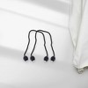 Unique Bargains Delicate Magnetic Buckle Curtain Strap Polyester Magnet Plastic 2 Pcs - 2 of 4