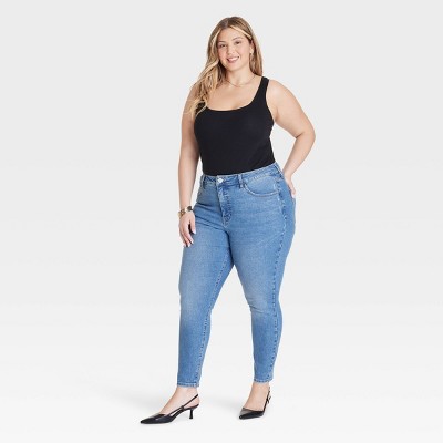 Ava & Viv Damen High Rise Skinny Jeans Heavyweight - Bild 8 von 18