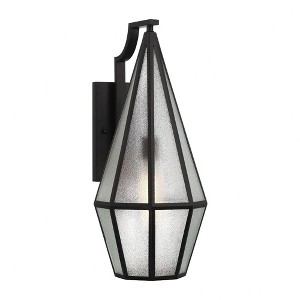 Savoy House Peninsula 1 - Light Wall Light in  Matte Black - 1 of 1