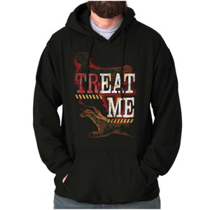 Funny Halloween Zombie Pun Treat Me Hoodie Sweatshirt Women Men Brisco Brands - 1 of 4