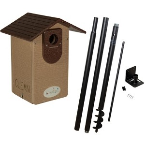 JCS Wildlife Ultimate Bluebird House - Mounting Pole Bundles Available! - 1 of 4