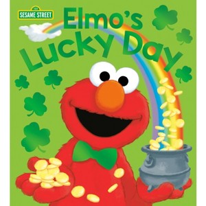 Elmo's Lucky Day (Sesame Street) - by  Andrea Posner-Sanchez (Board Book) - 1 of 1