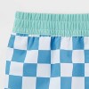Baby Boys' 2pc Disney Mickey Mouse Long Sleeve Rash Guard Trunk Set - Blue - 3 of 4