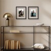 Floating Aluminum & Plexiglass Picture Frame - Black (2 Pack) - 3 of 4