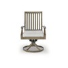 Signature Design by Ashley Rainier Ranch Outdoor Swivel Chairs with All-Weather Cushions, Set of 2, Beige - 3 of 4