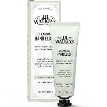 J.R. Watkins Cleansing Hand Elixir - Hemp Flower 1 fl oz Liq
