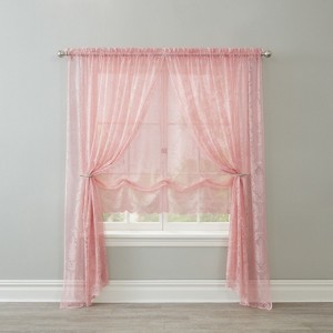 BrylaneHome Vintage Lace Balloon Shade - 1 of 3
