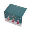 Unique Bargains Christmas Greeting Card Cartoon Gift with Envelope Paper 1 Set - 4 of 4