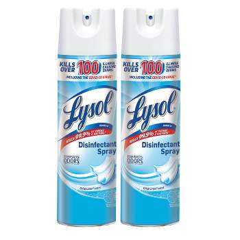 Lysol Crisp Linen Disinfectant Spray - 19oz/2ct