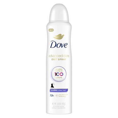 Dove Beauty Advanced Care Sheer Fresh 48-Hour Women&#39;s Antiperspirant &#38; Deodorant Dry Spray - 3.8oz_1