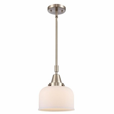 Bell - 1 Light Stem Hung Mini Pendant In Industrial Style-11.13 Inches Tall and 8 Inches Wide