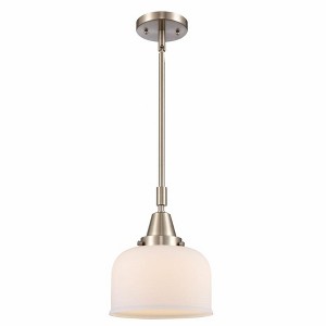 Bell - 1 Light Stem Hung Mini Pendant In Industrial Style-11.13 Inches Tall and 8 Inches Wide - 1 of 1