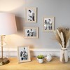 Northlight Natural Ribbed Picture Frames for 5" x 7" Photo - Set of 4 - image 2 of 4