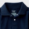 Boys' Adaptive Long Sleeve Uniform Polo Shirt - Cat & Jack™ - 3 of 3