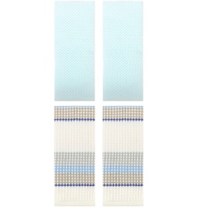 REGALWOVEN 4 Pcs Cotton Soft Absorbent Waffle Hand Towel for Home - 1 of 4