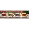 Kevins Gift Shoppe Ceramic Set Of 4 Colorful Owl Mugs - image 3 of 3