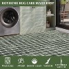 Geometric Area Rug - Non-Slip Washable Low-Pile Indoor Carpet for Living Room Bedroom Nursery Kitchen Dining Room - 3 of 4
