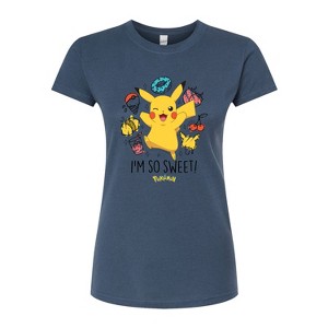 Women's - Pokémon - I'm so Sweet Fitted Graphic T-Shirt - 1 of 3