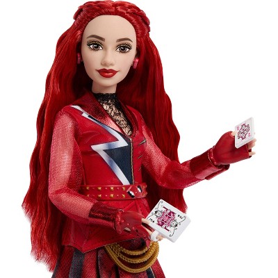 Детские куклы Descendants Disney Descendants Wicked Wonderland Red Daughter of Queen of Hearts Fashion Doll and Accessory — фото 3