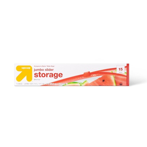 Ziploc Slider Storage Quart Bags - 76ct : Target