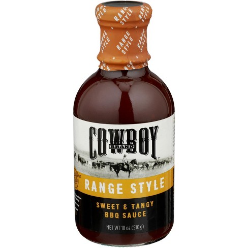 Cowboy Charcoal BBQ Sauce Sweet & Tangy - Case of 6 - 18 oz - image 1 of 1