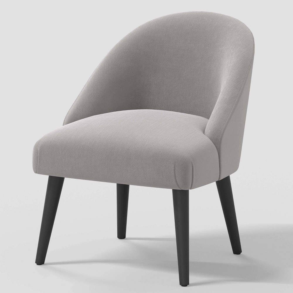 Photos - Chair Zoey  in Luxe Velvet Titan Steel - Threshold™
