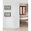 Hot Bath 2-Piece Vignette By Linda Spivey, White Frame - 2 of 3